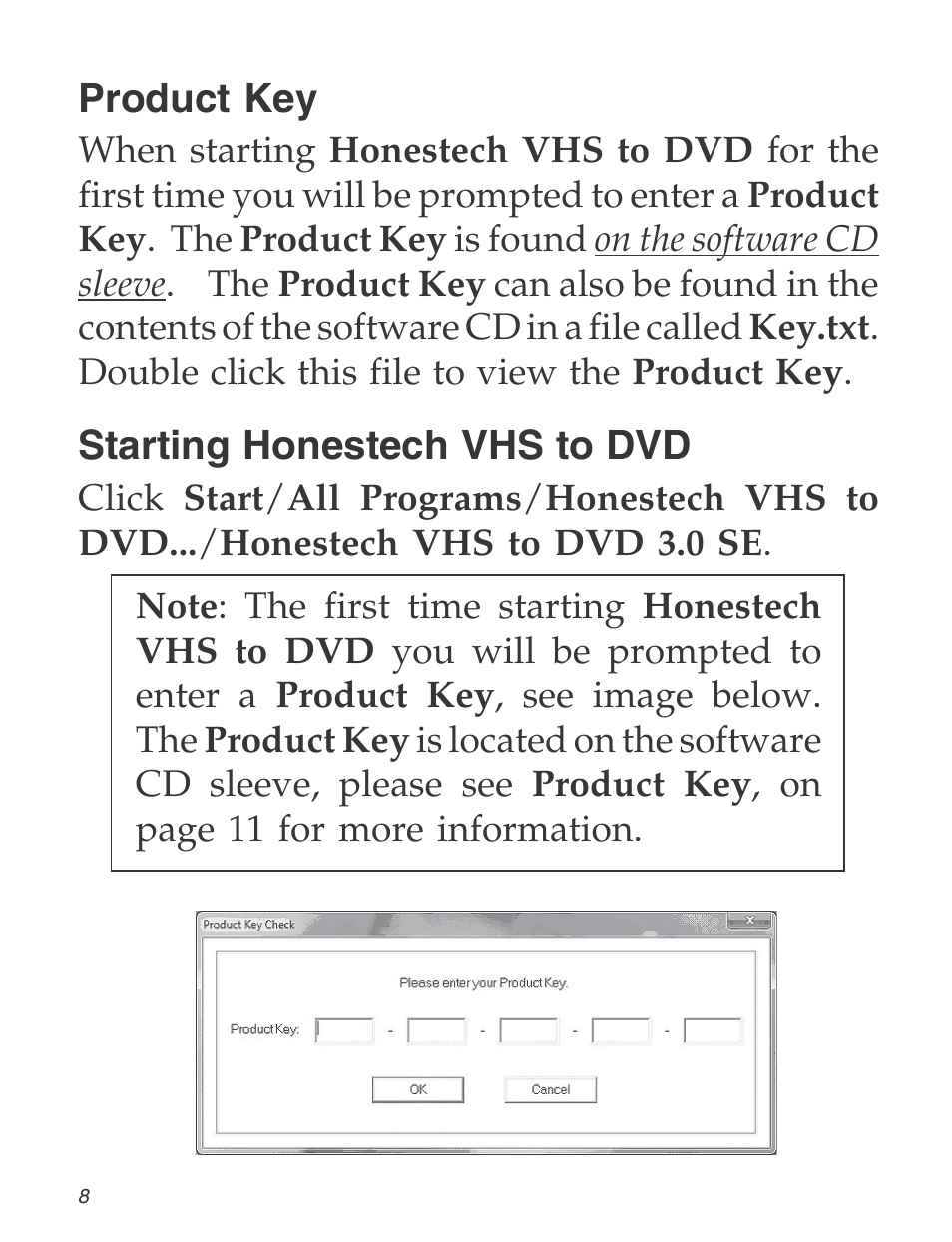 honestech vhs to dvd 3.0 se product key